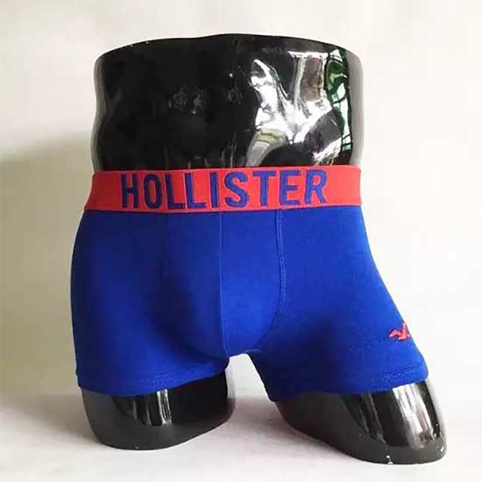 Boxer Hollister Hombre Rojo Azul